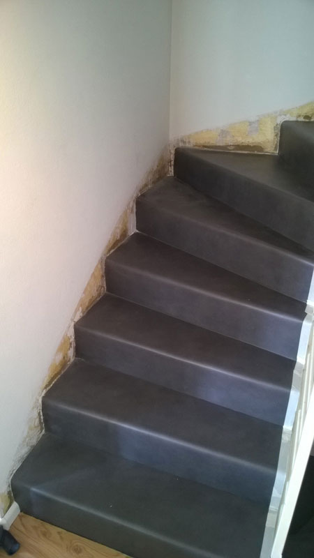 Treppenrenovation vorher