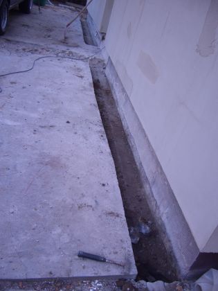 Betonschneiden nachher